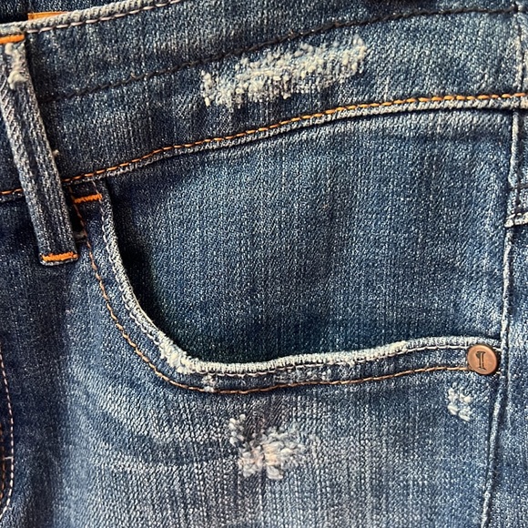 EUC Anthropologie Pilcro & the Letterpress denim skirt size 26 - Picture 7 of 13